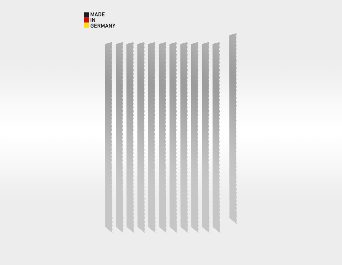 Scies à main: Scie à archet p. métal / lames de rech.,pack de 12