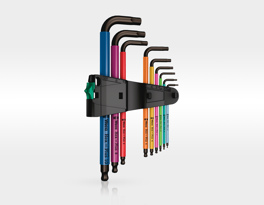 Outils: Jeu de clés coudées Wera 950/9 Hex, 9 pièces 1