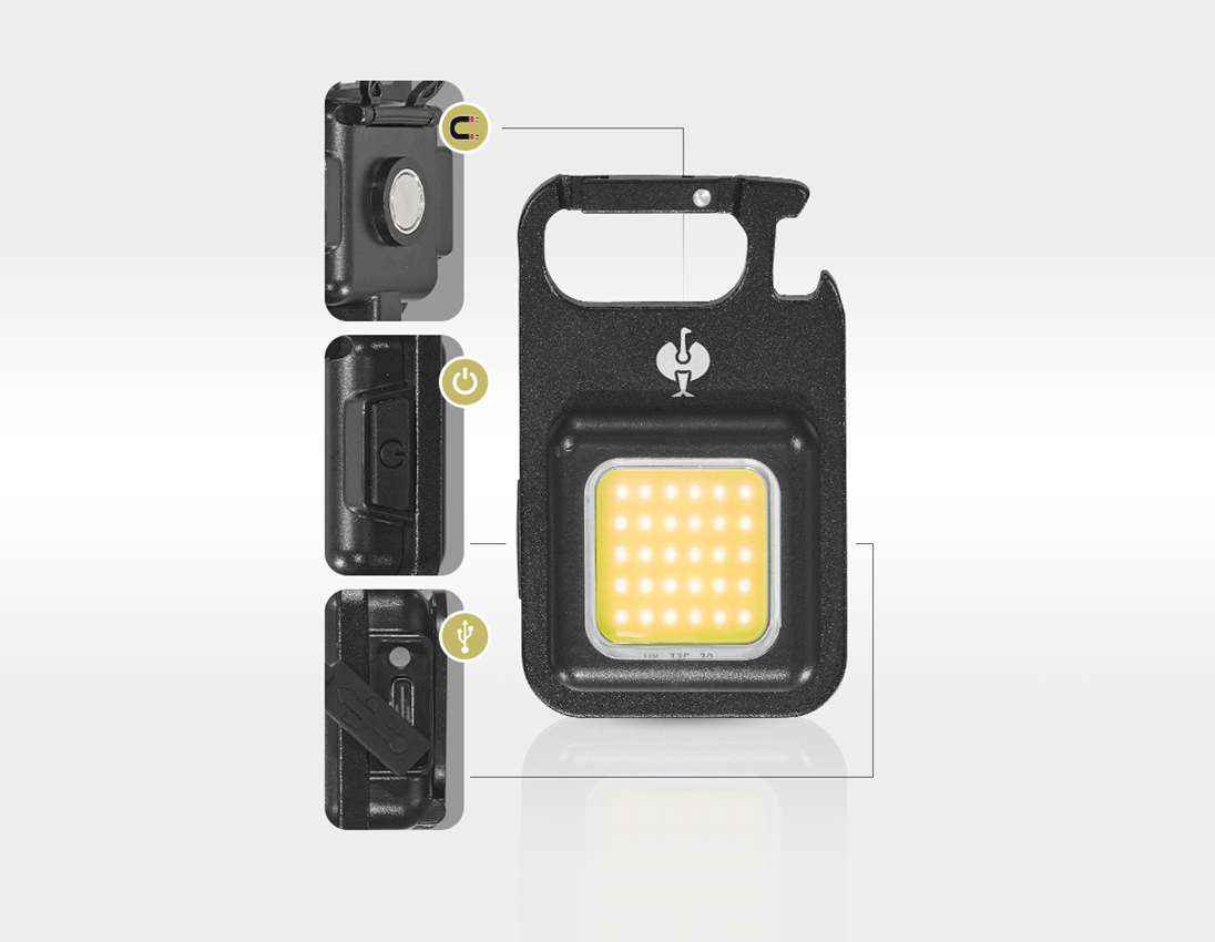 Lampen | verlichting: Multifunctionele LED-lamp Clip 2