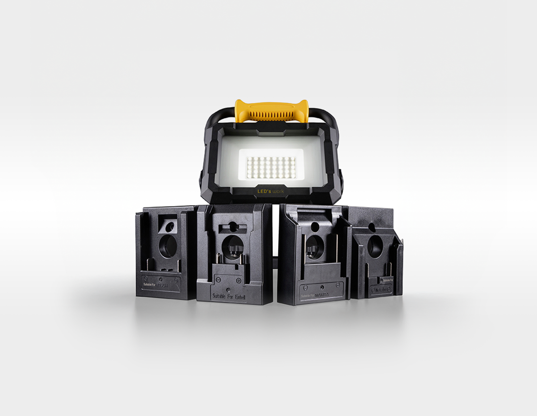 Lampen | Leuchten: LED-Akku-Baustrahler 20W 5