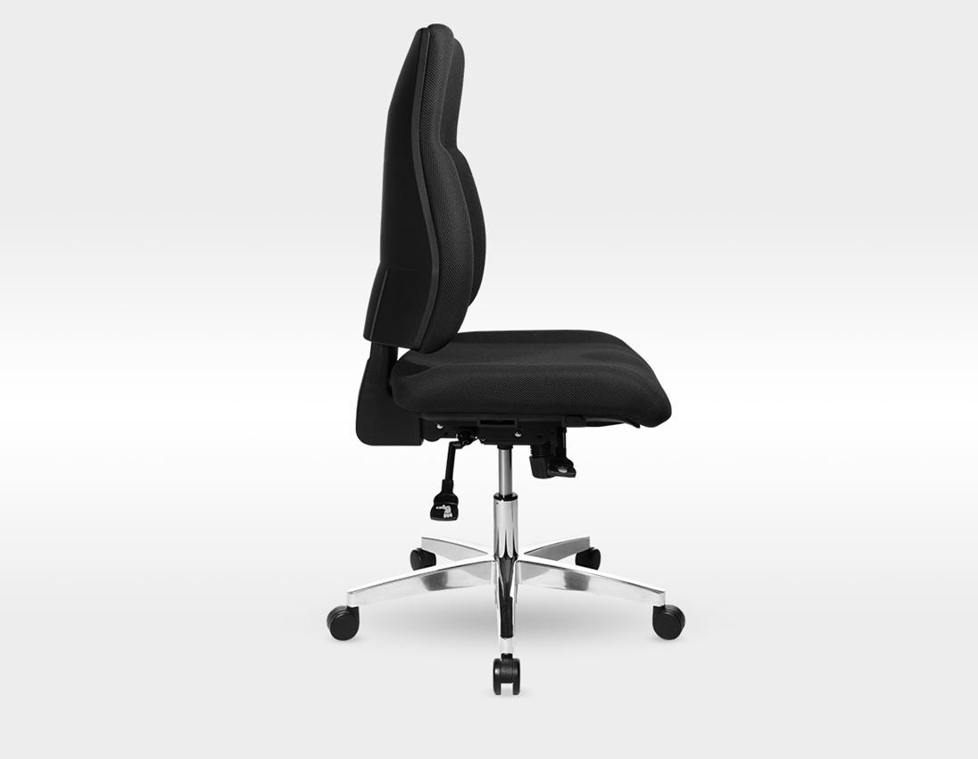Stoelen: Bureaudraaistoel Komfort + zwart 1