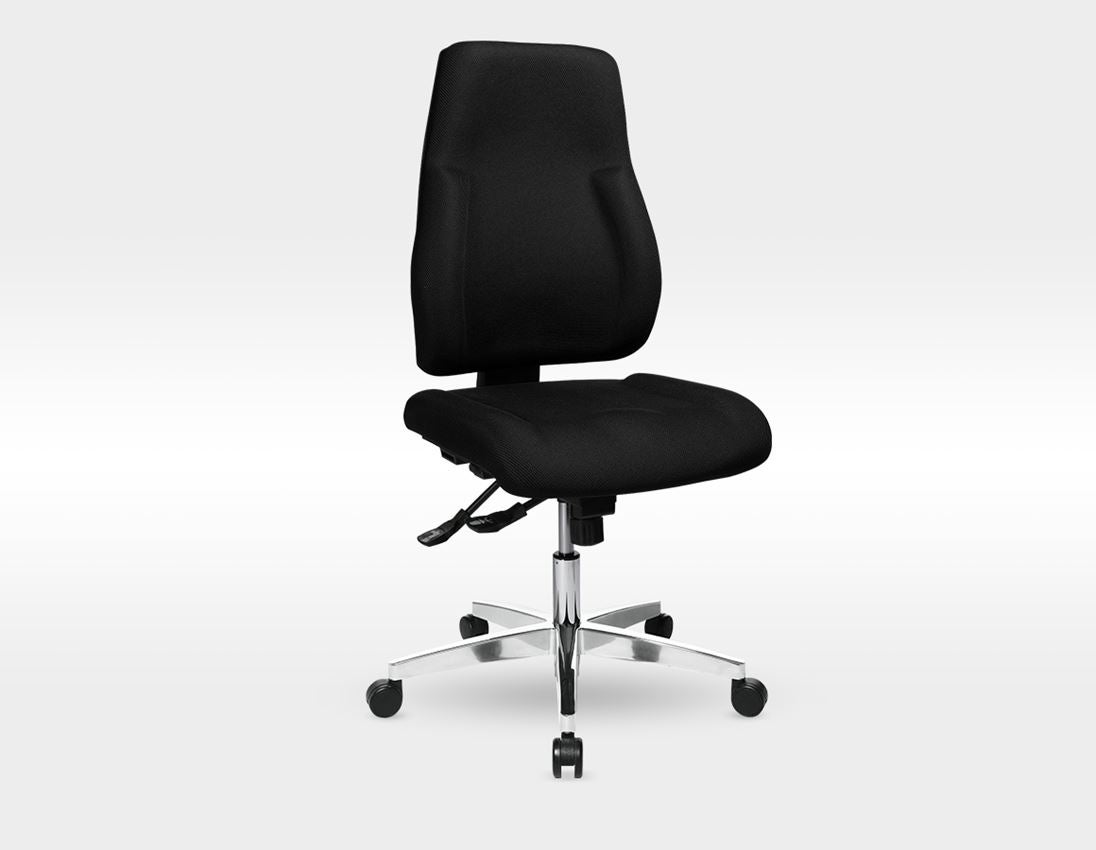 Stoelen: Bureaudraaistoel Komfort + zwart