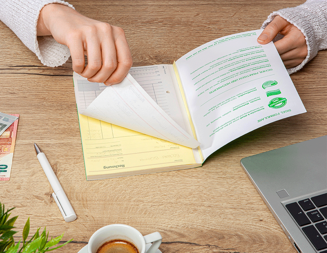 Produits en papier: Bloc de formulaires Sigel Facture 2
