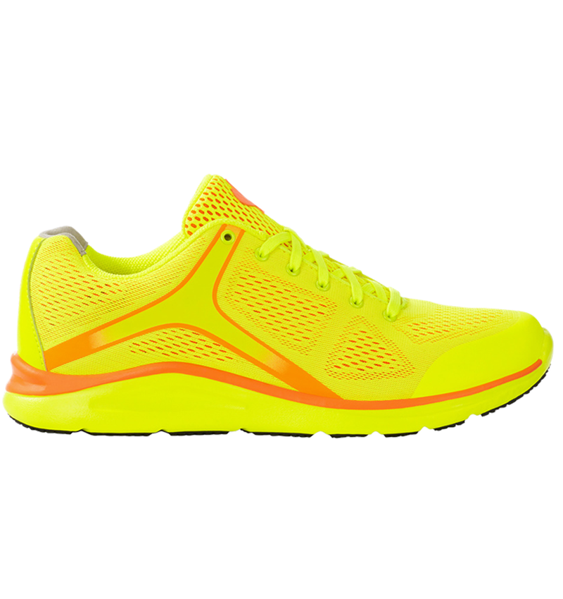 Médicales: e.s. O1 Chaussures professionnelles Asterope + jaune fluo/orange fluo 2
