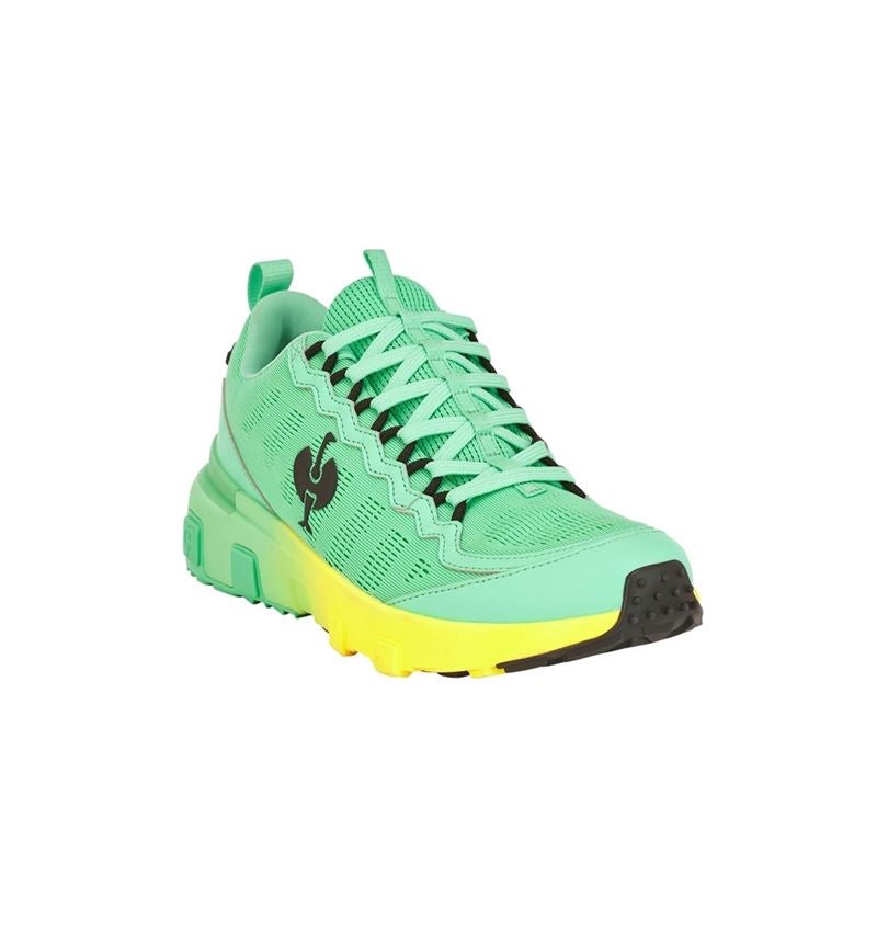 Horeca | Koks: O6 Werkschoenen e.s. Poli low + mint/signaalgeel 5