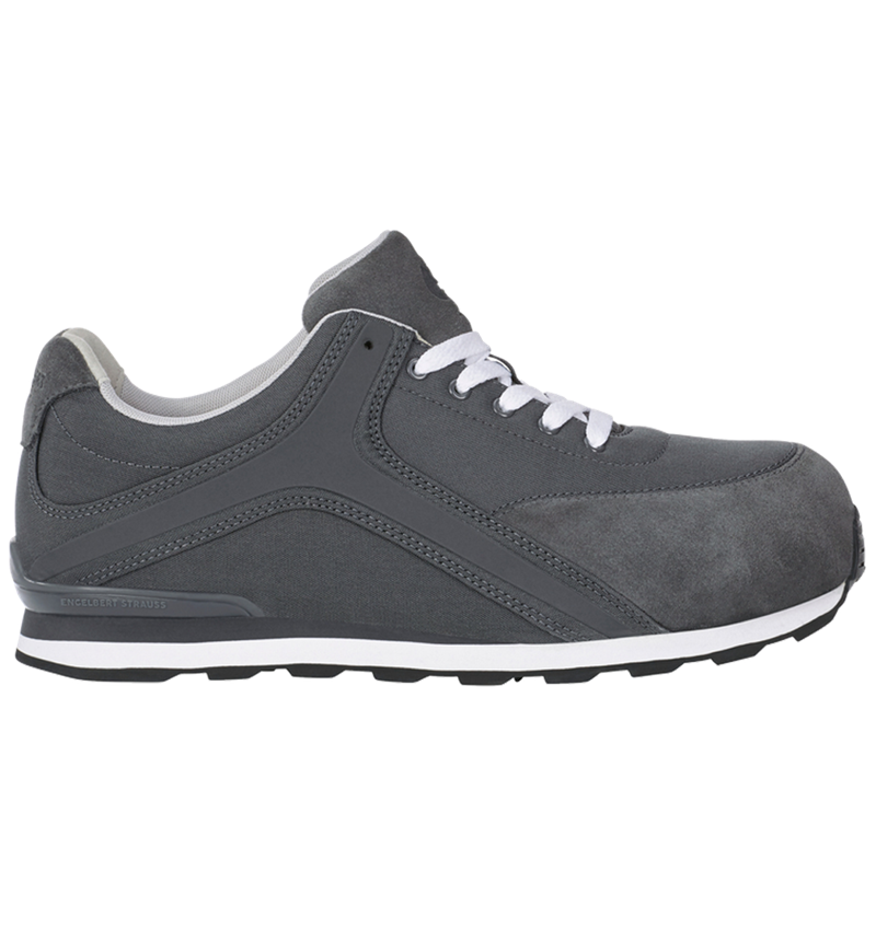 S1P: e.s. S1P Halfhoge veiligheidsschoenen Sutur + antraciet 1
