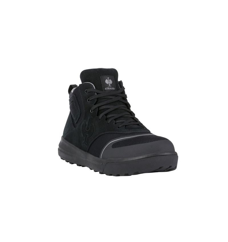 S1: S1 Sicherheitsschuhe e.s. Vasegus II mid + schwarz 1