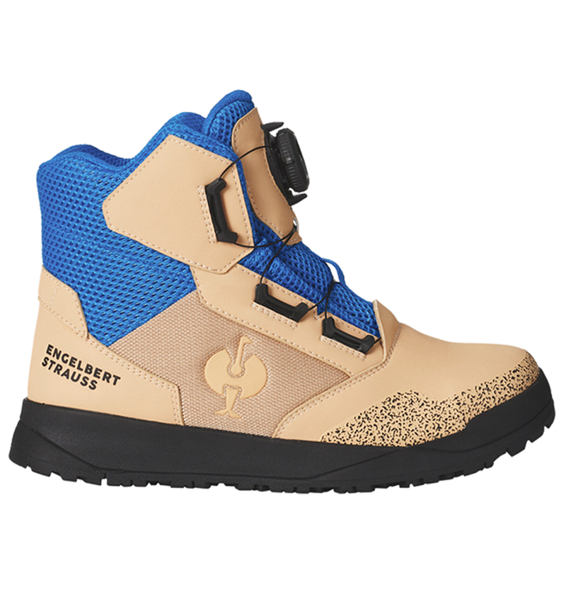 S1: S1 Veiligheidsschoenen e.s. Nakuru mid + neutraal beige/gentiaanblauw 2