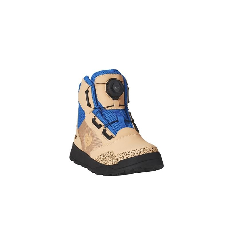 S1: S1 Veiligheidsschoenen e.s. Nakuru mid + neutraal beige/gentiaanblauw 3