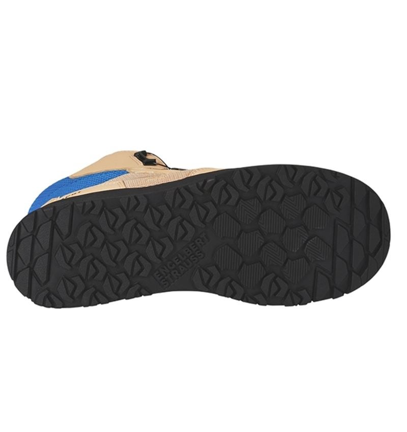 S1: S1 Veiligheidsschoenen e.s. Nakuru mid + neutraal beige/gentiaanblauw 4