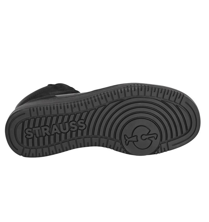 S1P: S1P Chaussures hautes de sécur. e.s. Eindhoven mid + noir 5