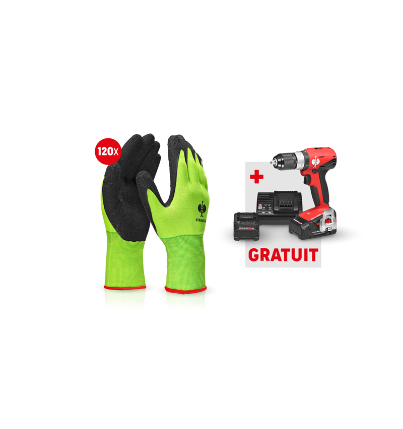 Outils électriques: 120x Senso Grip + GRATUIT Visseuse à percussion L