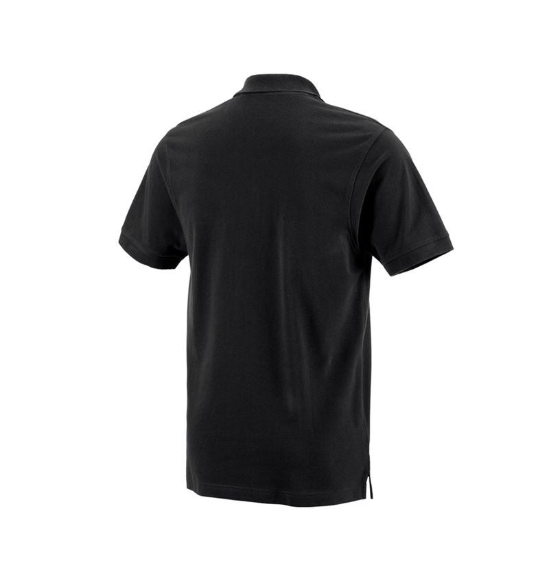 Hauts: e.s. Polo cotton Pocket + noir 3