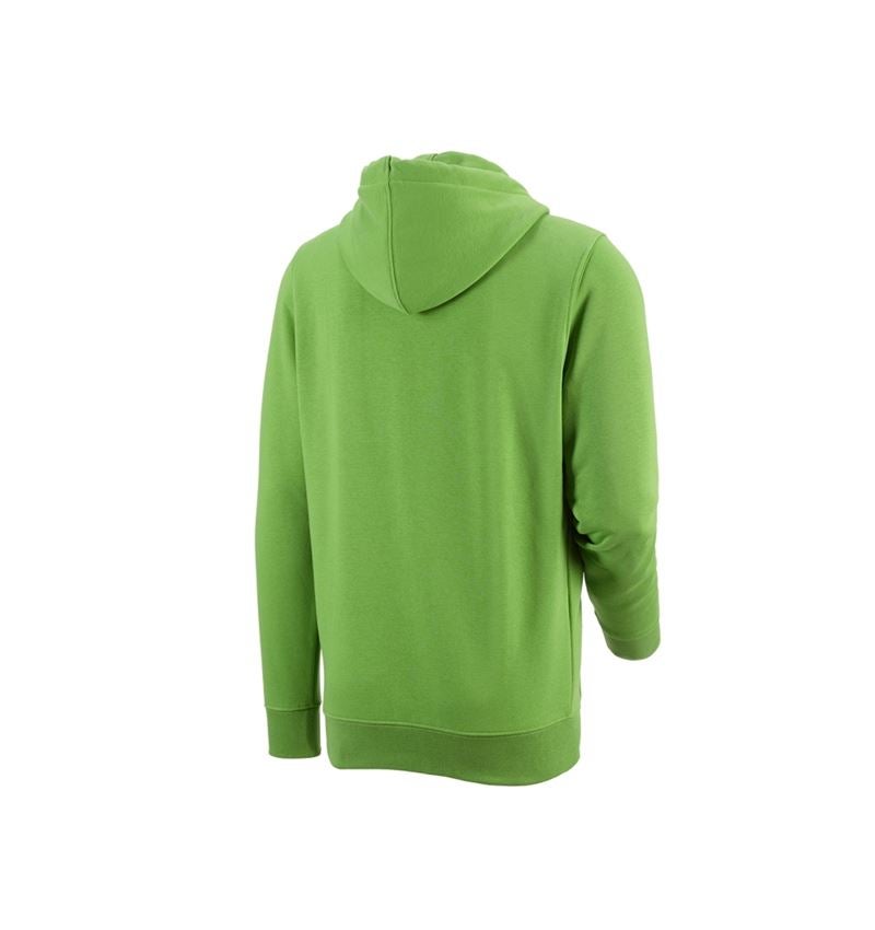 Bovenkleding: e.s. Hoody-Sweatjack poly cotton + zeegroen 3