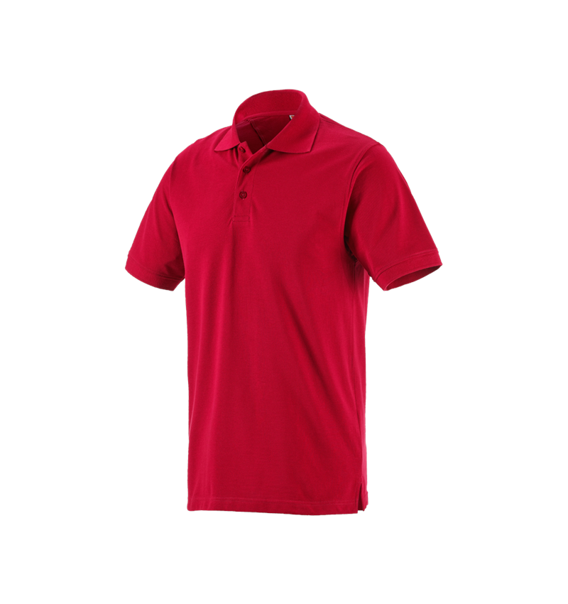 Shirts & Co.: Piqué-Polo e.s.industry + feuerrot 4