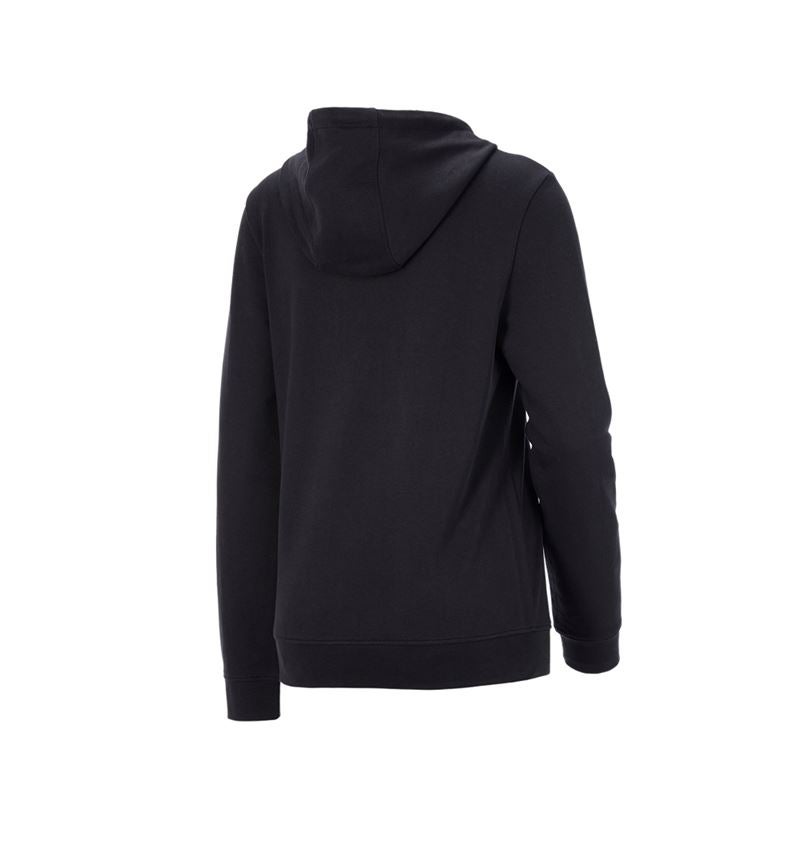 Bovenkleding: Hoody-Sweatshirt e.s.iconic works, dames + zwart 5