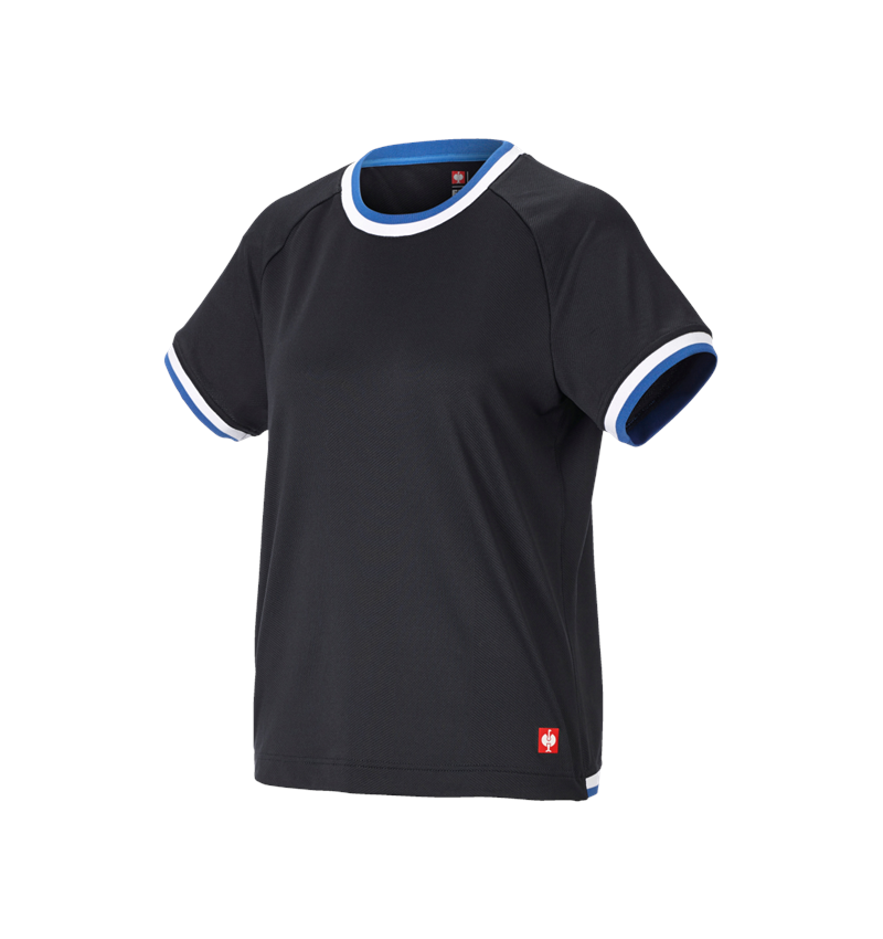 Shirts & Co.: Funktions T-Shirt e.s.ambition, Damen + graphit/enzianblau 2