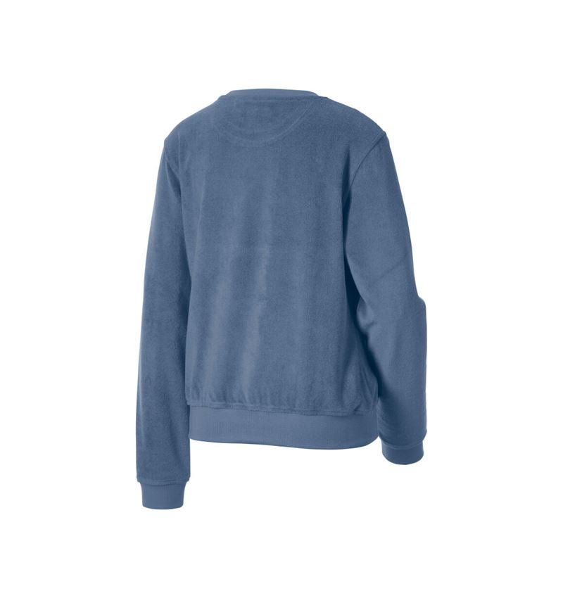 Shirts & Co.: e.s. Sweatshirt Terry, Damen + nordicblau 3