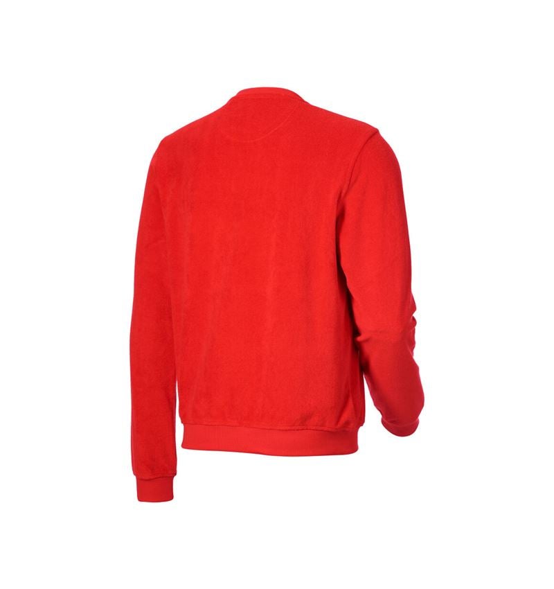 Bovenkleding: e.s. Sweatshirt Terry + strauss rood 4