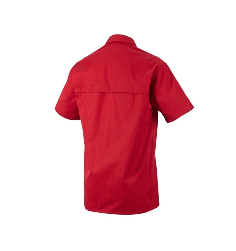 Thèmes: Chemise de travail e.s.classic, à manches courtes + rouge 1