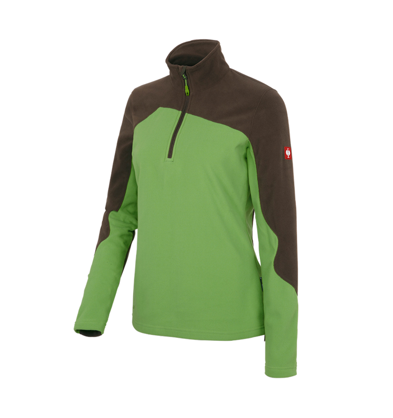 Thèmes: Pull camionneur polaire e.s.motion 2020, femmes + vert d'eau/marron 2