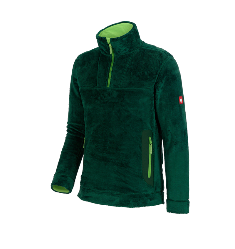 Bovenkleding: Schipperstrui Highloft e.s.motion 2020 + groen/zeegroen 2
