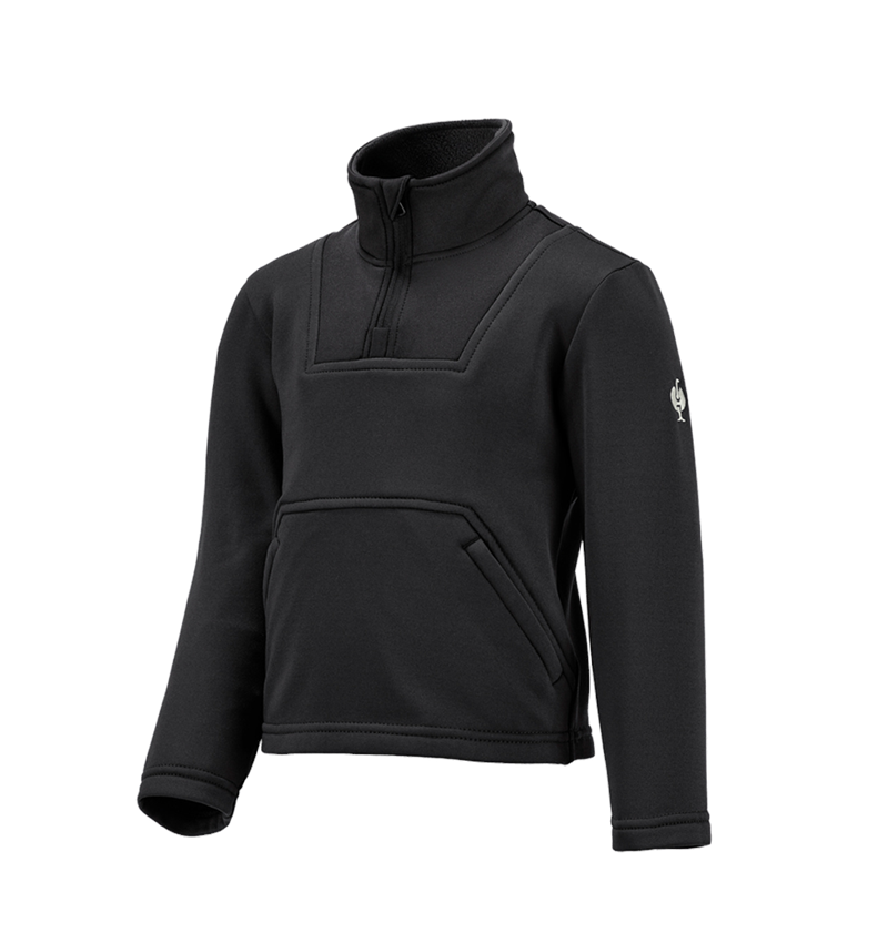 Themen: Funkt.-Troyer thermo stretch e.s.concrete, Kinder + schwarz 2