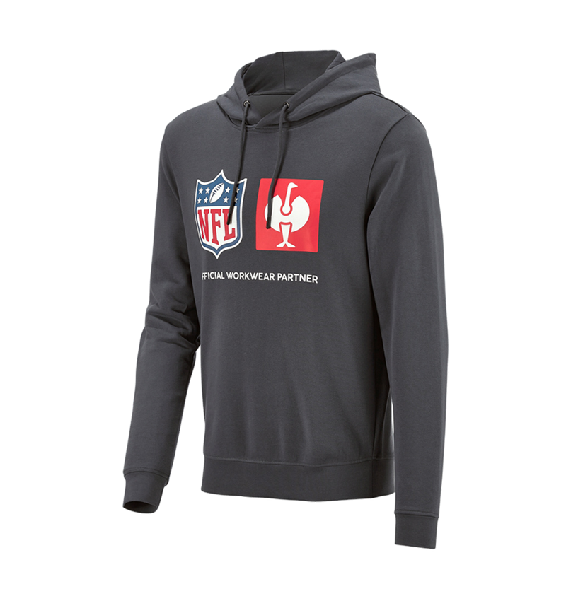 Samenwerkingen: NFL Hoodie cotton + carbongrijs 5