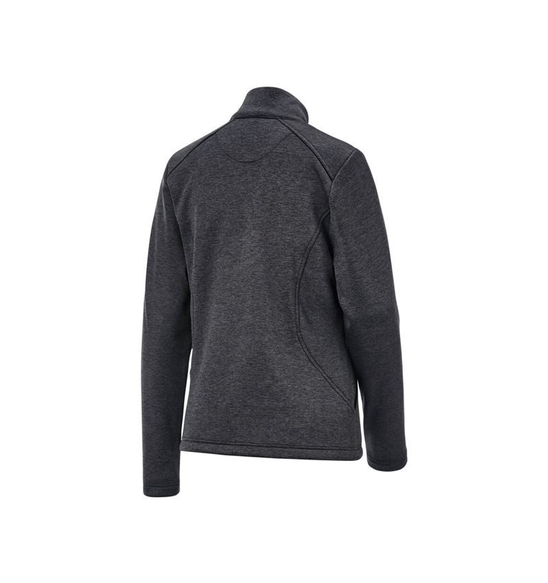 Bovenkleding: Schipperstrui thermo stretch e.s.trail, dames + zwart melange 5