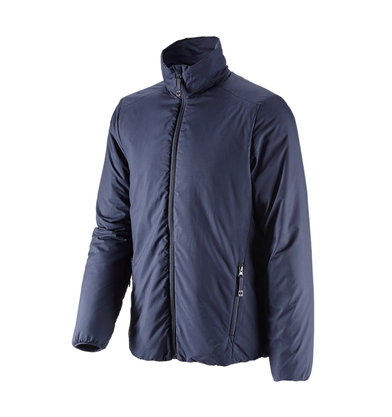 Vestes de travail: e.s. Veste Padded CI + bleu foncé 1