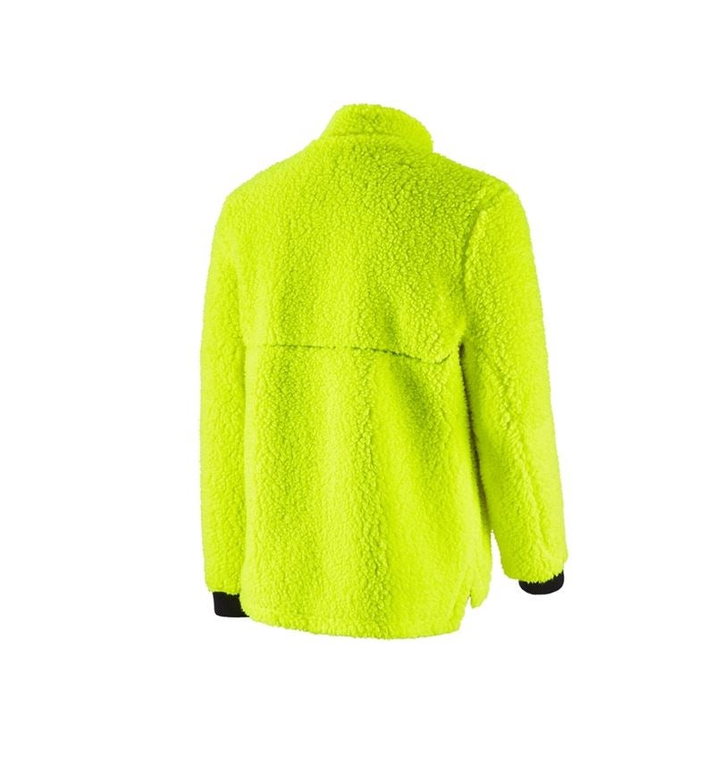 Vestes de travail: e.s. Veste polaire de forestier + jaune fluo 3