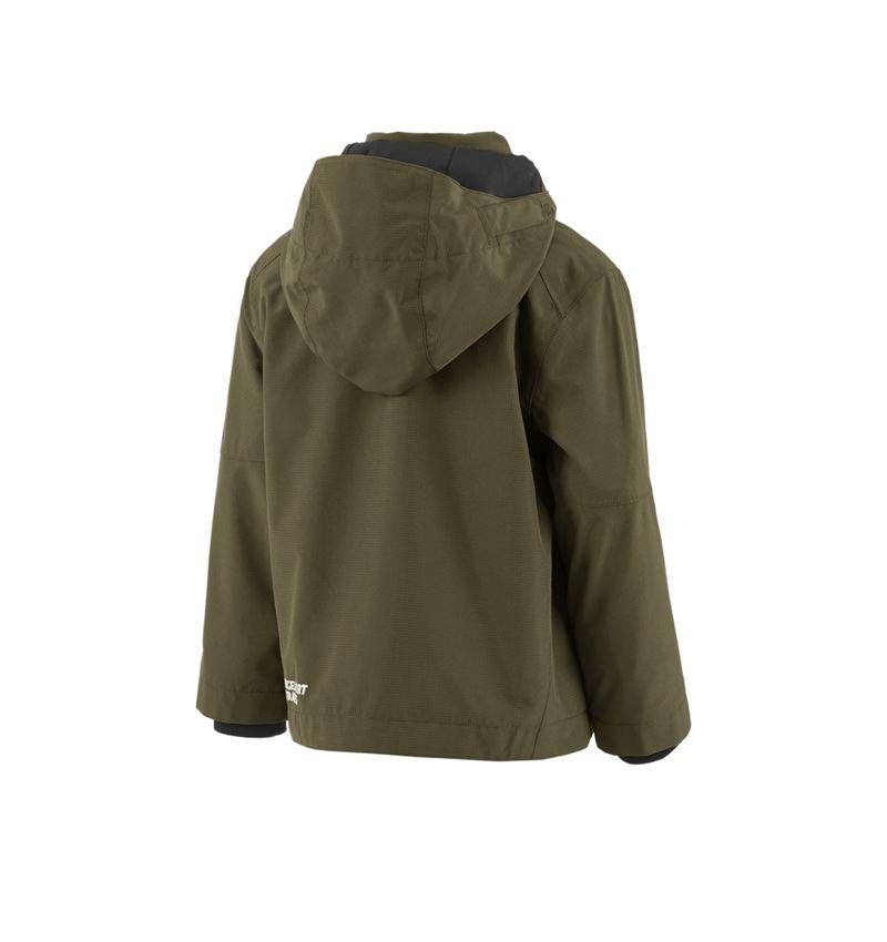 Themen: Regenjacke e.s.concrete, Kinder + schlammgrün 3