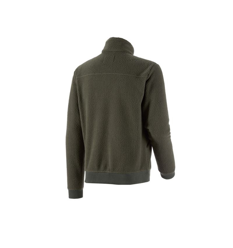 Werkjassen: Fleecevachtjack e.s.vintage + camouflagegroen 3