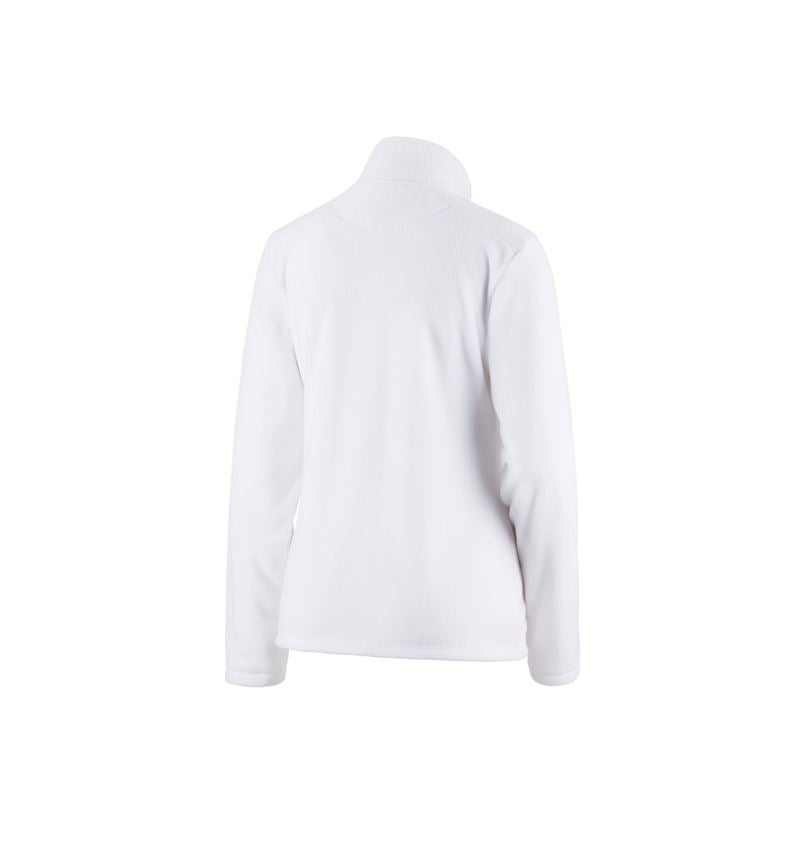 Werkjassen: e.s. Fleecejack CI, dames + wit 3