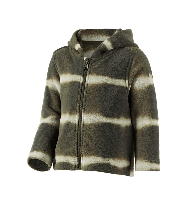 Vestes: Veste cap. laine pol. tie-dye e.s.motion ten, enf. + vert camouflage/vert marais 2