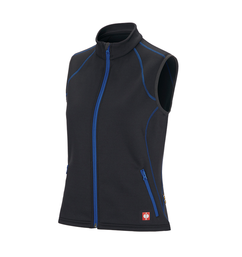Themen: Funktions Weste thermo stretch e.s.motion 2020,Da. + graphit/enzianblau 2