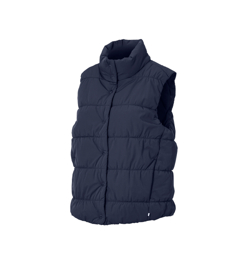 Gilets de travail: Gilet e.s.avida, femmes + bleu foncé 3
