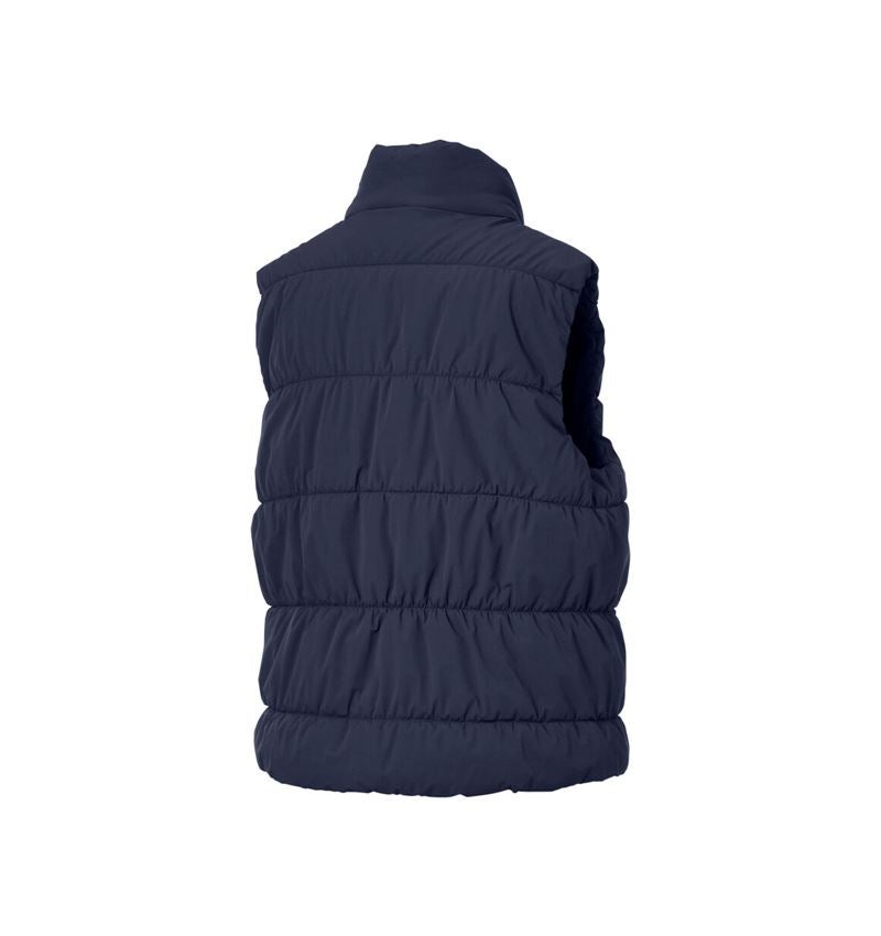 Gilets de travail: Gilet e.s.avida, femmes + bleu foncé 4