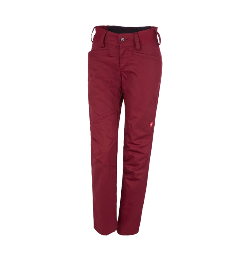 Hosen: e.s. Berufshose base, Damen + rubin