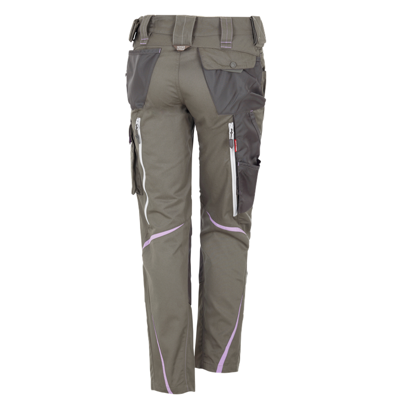Hosen: Damenhose e.s.motion 2020 Winter + stein/lavendel 3