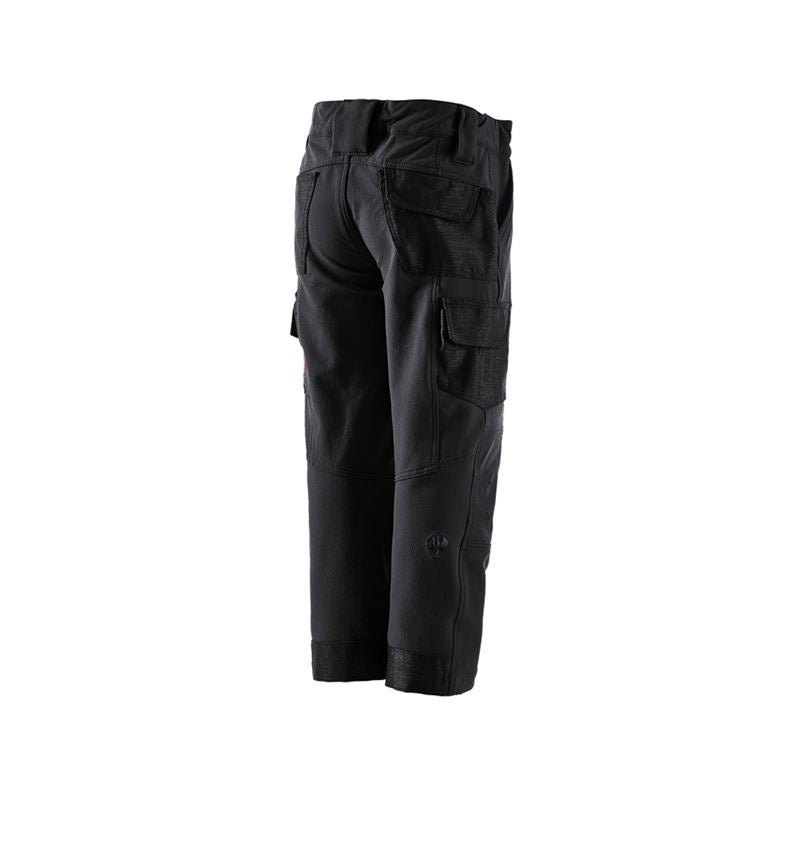 Pantalons: Fonct.pant. cargo d’hiver e.s.dynashield solid,enf + noir 4