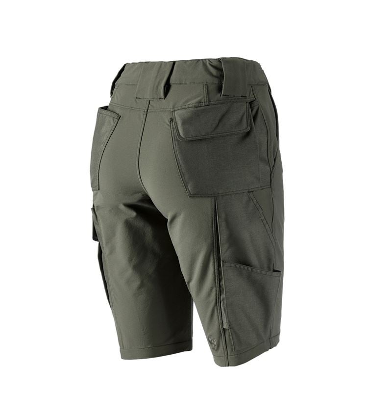 Hosen: Funktions Short e.s.dynashield solid,Damen + thymian 1