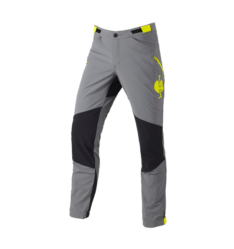 Werkbroeken: Functionele broek e.s.trail + bazaltgrijs/zuurgeel 3