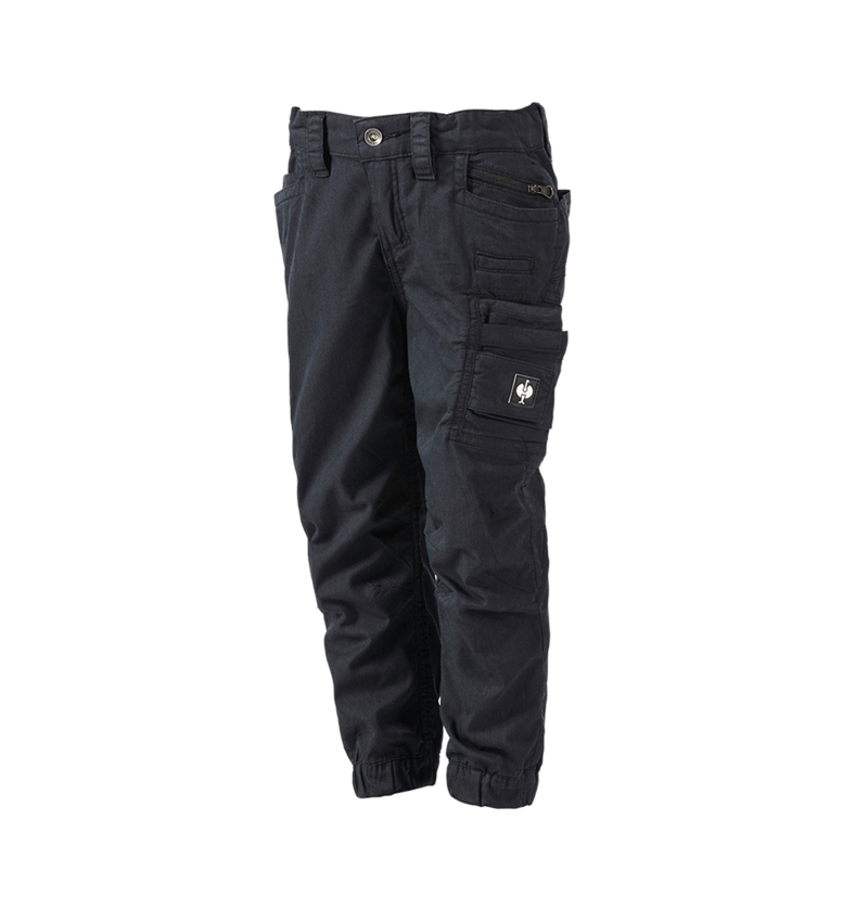 Pantalons: Pantalon cargo e.s.motion ten d’été, enfants + noir 2