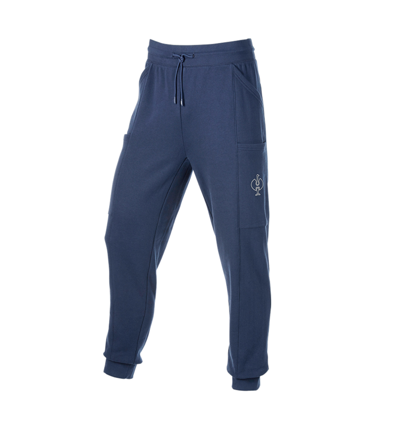 Große Geschenke: Sweat Pants light e.s.trail + tiefblau/weiß 6