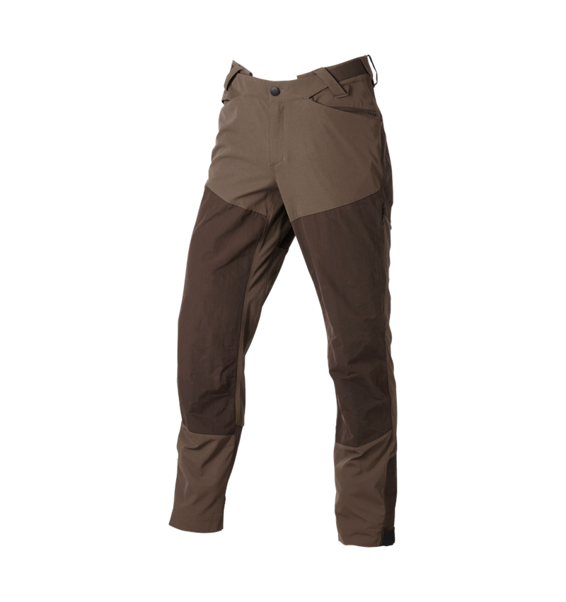 Werkbroeken: Hybrid Functionele broek e.s.trail + kastanje/hazelnoot 3