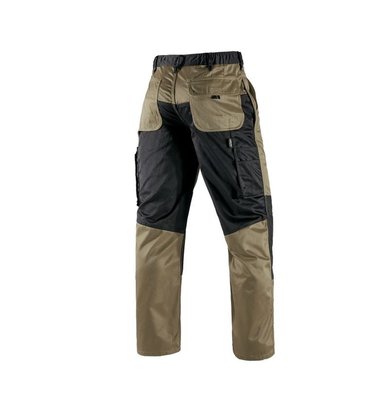 Werkbroeken: Werkbroek e.s.image + kaki/zwart 7