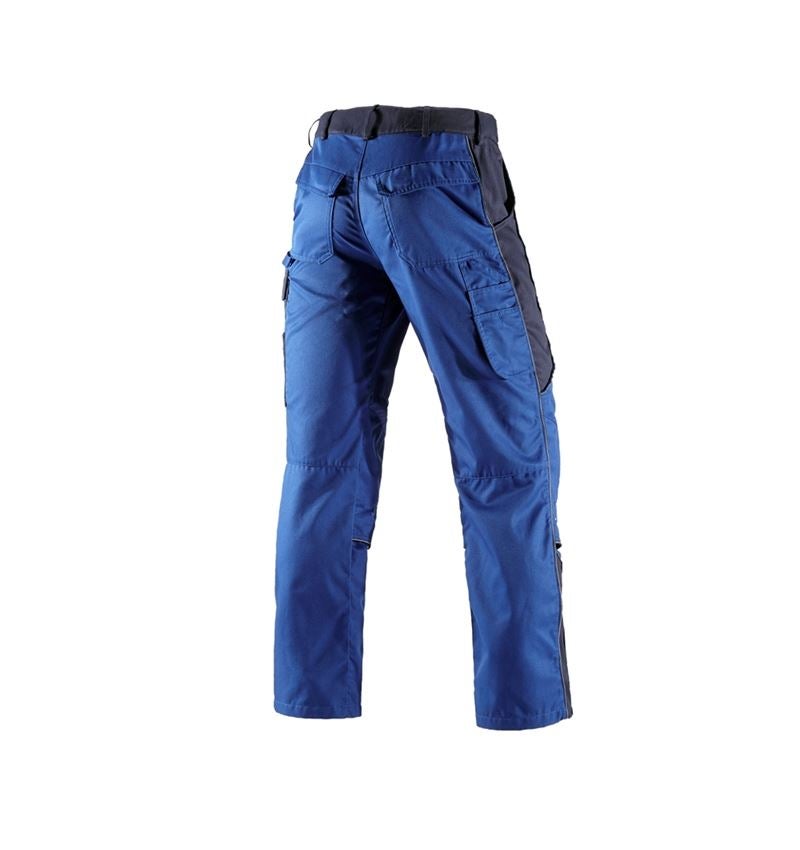 Horti-/ Sylvi-/ Agriculture: Pantalon à taille élastique e.s.active + bleu royal/bleu foncé 7