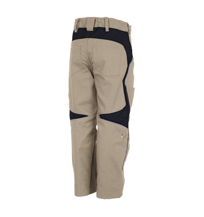 Broeken: Winterbroek e.s.vision, kinderen + leem/zwart 1