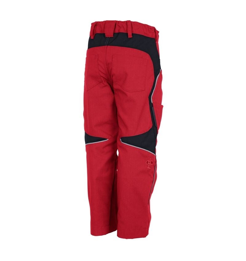 Broeken: Winterbroek e.s.vision, kinderen + rood/zwart 1